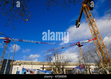 La Soie, un développement périphérique arrondissement de Lyon Métropole, Vaulx-en-Velin, France Banque D'Images