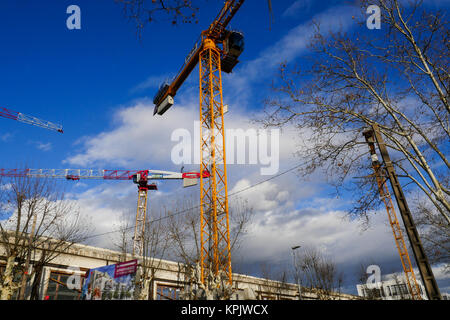 La Soie, un développement périphérique arrondissement de Lyon Métropole, Vaulx-en-Velin, France Banque D'Images