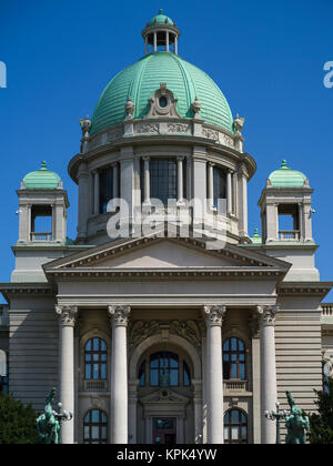 Chambre de l'Assemblée nationale de la Serbie, Belgrade, la Voïvodine, Serbie Banque D'Images