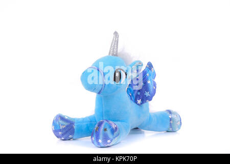 Peluche licorne jouet enfant mignon igrf Banque D'Images