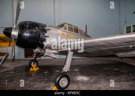 Un japonais légendaire WWII fighter Mitsubishi A6M Zero Banque D'Images