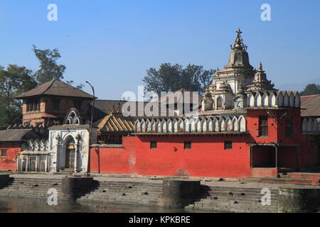 Le temple de Pashupatinath Banque D'Images