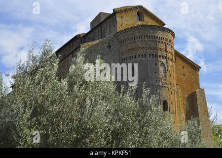 Église byzantine d'tuskania en italie Banque D'Images