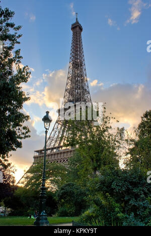 Paris Tour Eiffel Banque D'Images