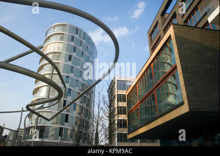 Hambourg, un des plus beaux et des plus populaires destinations touristiques au monde. KONTOR À KAISERKAI, Hafencity Banque D'Images