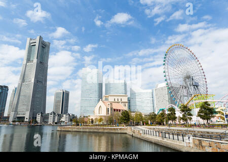 La baie de Yokohama Banque D'Images