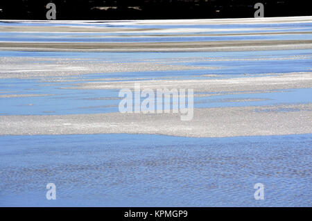 Marais salants de Camargue à Aigues-Mortes Banque D'Images