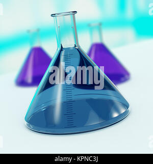 Alembic, concept de la recherche scientifique Banque D'Images