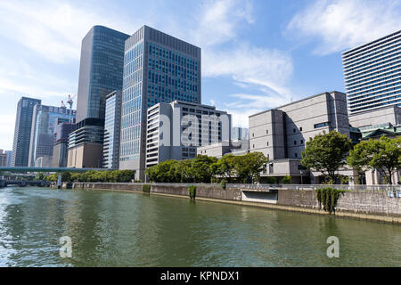 La ville d'Osaka au Japon Banque D'Images
