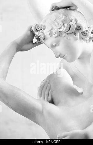 Psyché ranimée par Cupid kiss Banque D'Images