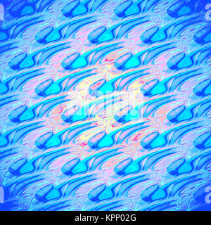 Abstract background transparent géométrique. Diagonale des lignes ondulées, modèle centré en jaune, rose, bleu turquoise et de nuances, moderne et vivante. Banque D'Images