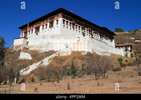 Rinpung Dzong de Paro Banque D'Images