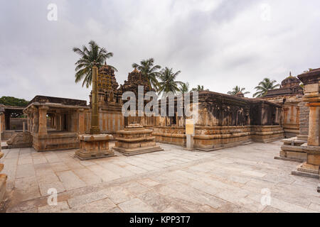 L'Asie, l'Inde, Karnataka, Avani, Temple Ramalingeshwara Banque D'Images