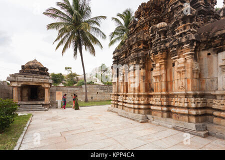 L'Asie, l'Inde, Karnataka, Avani, Temple Ramalingeshwara Banque D'Images