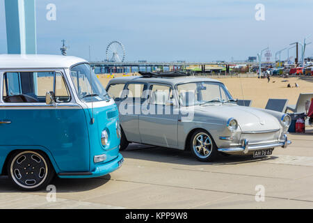 La Haye, Pays-Bas - 21 mai 2017 : VW classic à Scheveningen Beach Banque D'Images