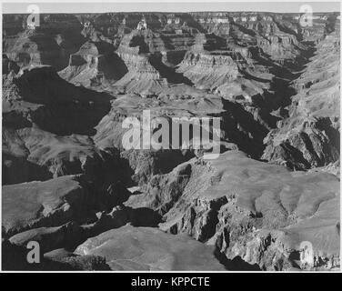 Et 'ravin Canyon Grand Canyon National Park Arizona' 1933 - 1942 Banque D'Images