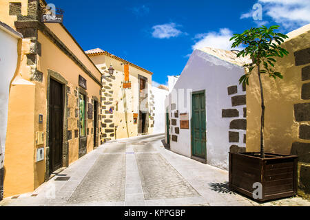 Agüimes, GRAN CANARIA, ESPAGNE-18 mai 2016 : Agüimes dans les rues de la ville, le 18 mai 2106. dans l'île de Gran Canaria, Espagne. Banque D'Images