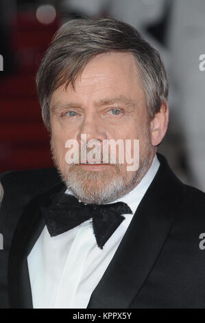 Mark Hamill assiste à la première européenne de Star Wars Jedi - le dernier au Royal Albert Hall à Londres. 12 décembre 2017 © Paul Treadway Banque D'Images