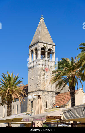 Église de Saint Dominique, la vieille ville de Trogir, Croatie Banque D'Images