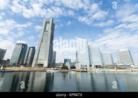 La ville de Yokohama au Japon Banque D'Images