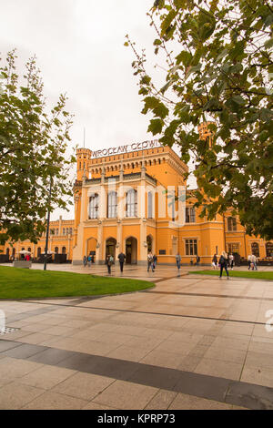 Wroclaw glowny récemment rénové la gare principale de la ville polonaise de Wroclaw Pologne Banque D'Images