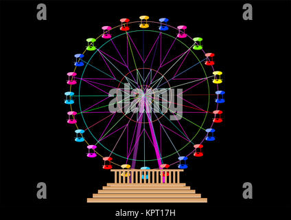 Grande roue Banque D'Images