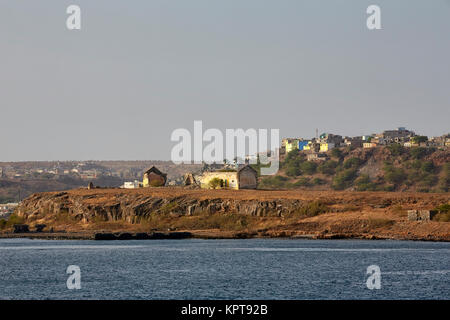 Islote Santa Maria (l'île de Santa Maria), Praia, Santiago, Cap-Vert (Cabo Verde), l'Afrique Banque D'Images
