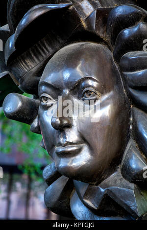 "L'épanouissement de la sculpture baroque anglais" de Henry Purcell par Glynn Williams. 1995, London, UK Banque D'Images