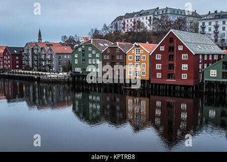 Trondheim, Norvège Banque D'Images