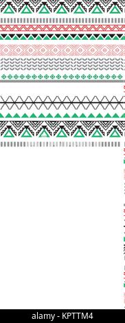 L'art géométrique abstrait ethnique. impression de fond hipster. doodle.dessiné à la main, papier peint design en tissu, tissu, papier, textile, couverture, enveloppement Illustration de Vecteur