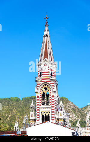 El Carmen clocher d'église Banque D'Images
