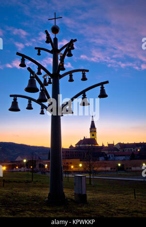 Marija Bistrica culte church view Banque D'Images