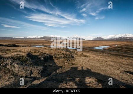 Paysage dans le sud de l'Islande Banque D'Images