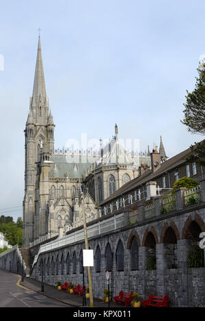 Route de la cathédrale de Cobh Banque D'Images