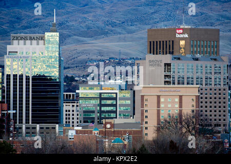 Boise IDAHO paysage urbain en décembre 2017 Banque D'Images