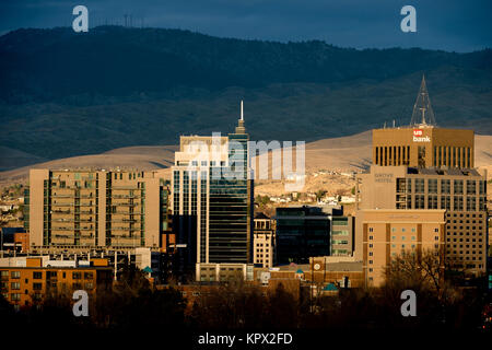 Boise IDAHO paysage urbain en décembre 2017 Banque D'Images