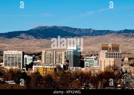 Boise IDAHO paysage urbain en décembre 2017 Banque D'Images