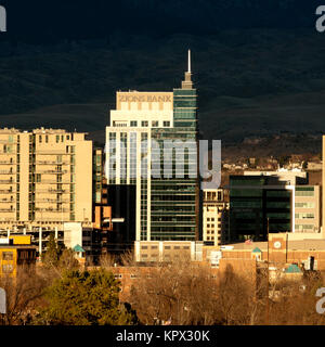 Boise IDAHO paysage urbain en décembre 2017 Banque D'Images