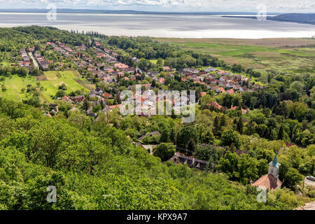 Paysage à Lac Balaton Banque D'Images