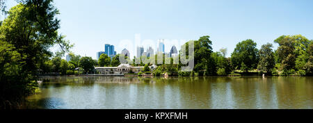 Clara Lac Meer à Piedmont Park Atlanta Banque D'Images