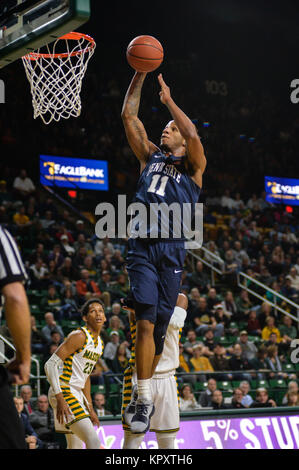 Fairfax, Virginie, USA. 25Th Dec 2017. LAMAR STEVENS (11) tente de marquer au cours de la partie tenue à EagleBank Arena de Fairfax (Virginie). Credit : Amy Sanderson/ZUMA/Alamy Fil Live News Banque D'Images