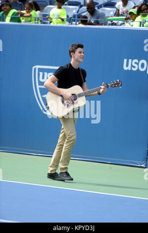 NEW YORK, NY - 23 août : Guest assiste à Arthur Ashe Kids day sur Arthur Ashe Stadium Cour à l'USTA Billie Jean King National Tennis Center le 23 août 2014 dans le borough de Queens de New York. People : Guest Banque D'Images