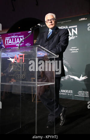 Le festival de cinéma 2017 présente un style italien et du coup d'envoi de la cérémonie inaugurale de Cinecittà Key Award comprend : Consul général d'Italie à Los Angeles Antonio Verde où : Hollywood, California, United States Quand : 15 Nov 2017 Credit : FayesVision/WENN.com Banque D'Images