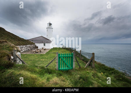 Trevose Head Lighthouse Cornwall Banque D'Images