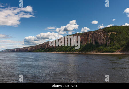 Parc National des colonnes de la Lena, Yakoutie, Russie Banque D'Images