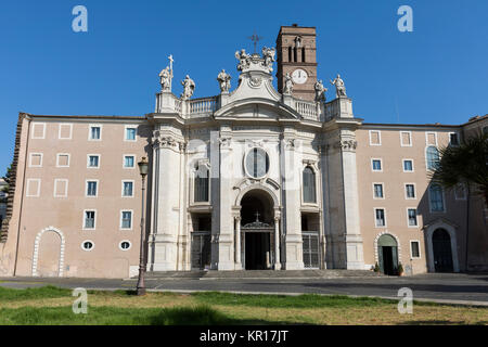 Basilique de la Sainte Croix de Jérusalem. Basilica di Santa Croce in Gerusalemme. Rome, Italie Banque D'Images