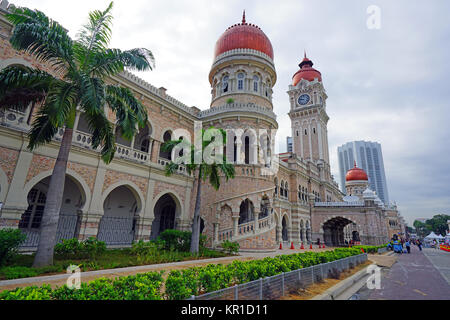 Vue du Sultan Abdul Samad building près de Merdeka Square à Kuala Lumpur, Malaisie Banque D'Images