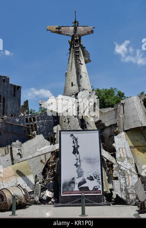 Les avions, musée d'histoire militaire, servant Bien Phu, Hanoi, Vietnam, Flugzeuge, Museum für Militaergeschichte, Dien Bien Phu Banque D'Images