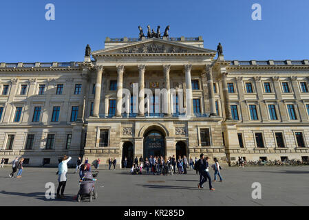 Residence château, place du château, Brunswick, Basse-Saxe, Allemagne, Residenzschloss, Schlossplatz, Braunschweig, Allemagne, Deutschland Banque D'Images