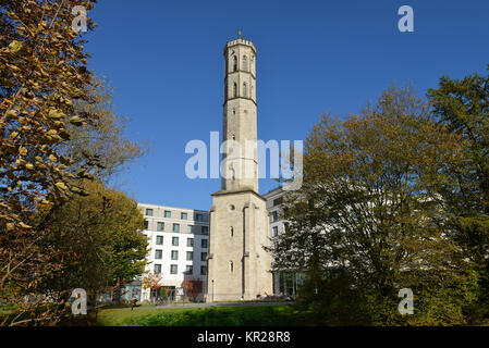 Tour de l'eau, Kiryat Tivon park, Brunswick, Basse-Saxe, Allemagne, Wasserturm, Kiryat-Tivon-Park, Braunschweig, Allemagne, Deutschland Banque D'Images